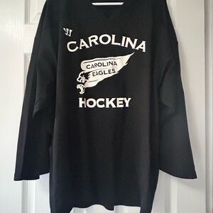 Carolina Eagles Black Hockey Jersey